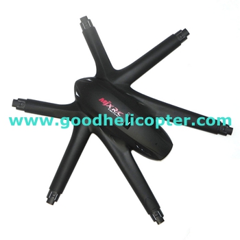 mjx-x-series-x600 heaxcopter parts upper body cover (black color) - Click Image to Close